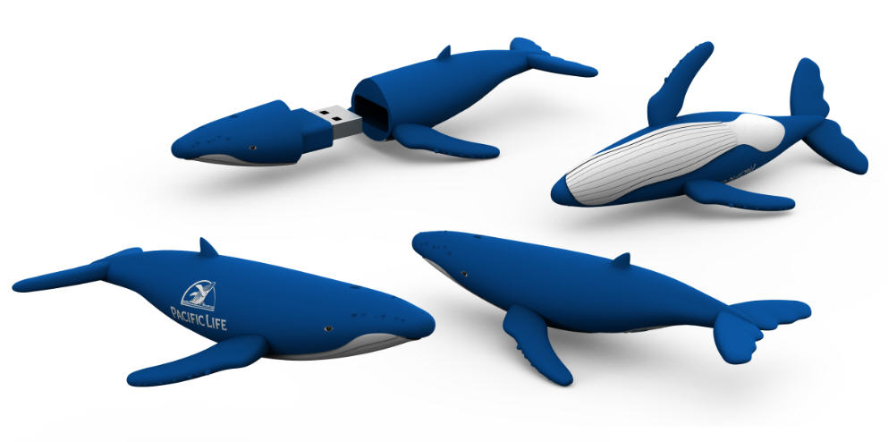 Whale flash drive