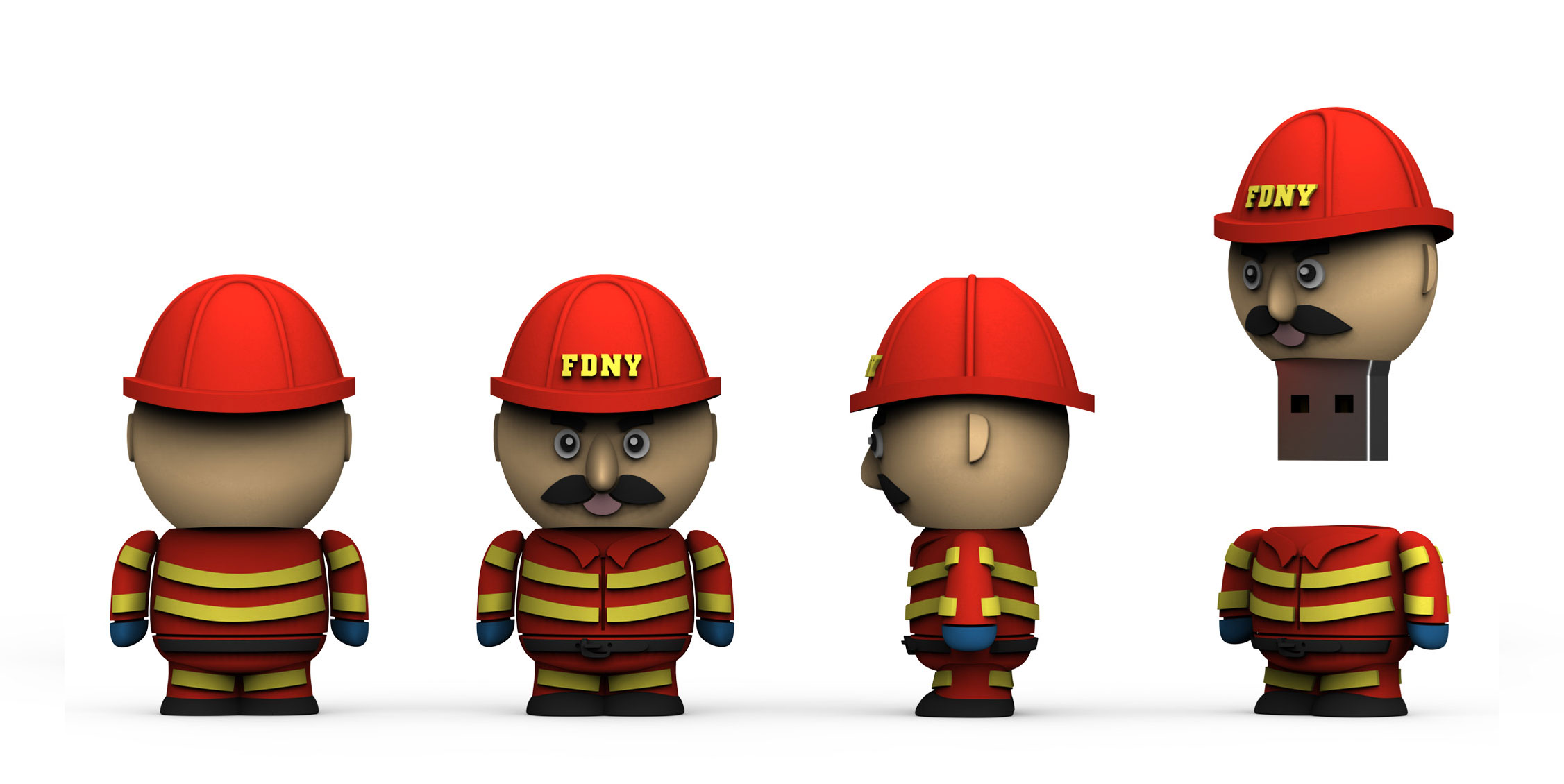 USB People, Fireman