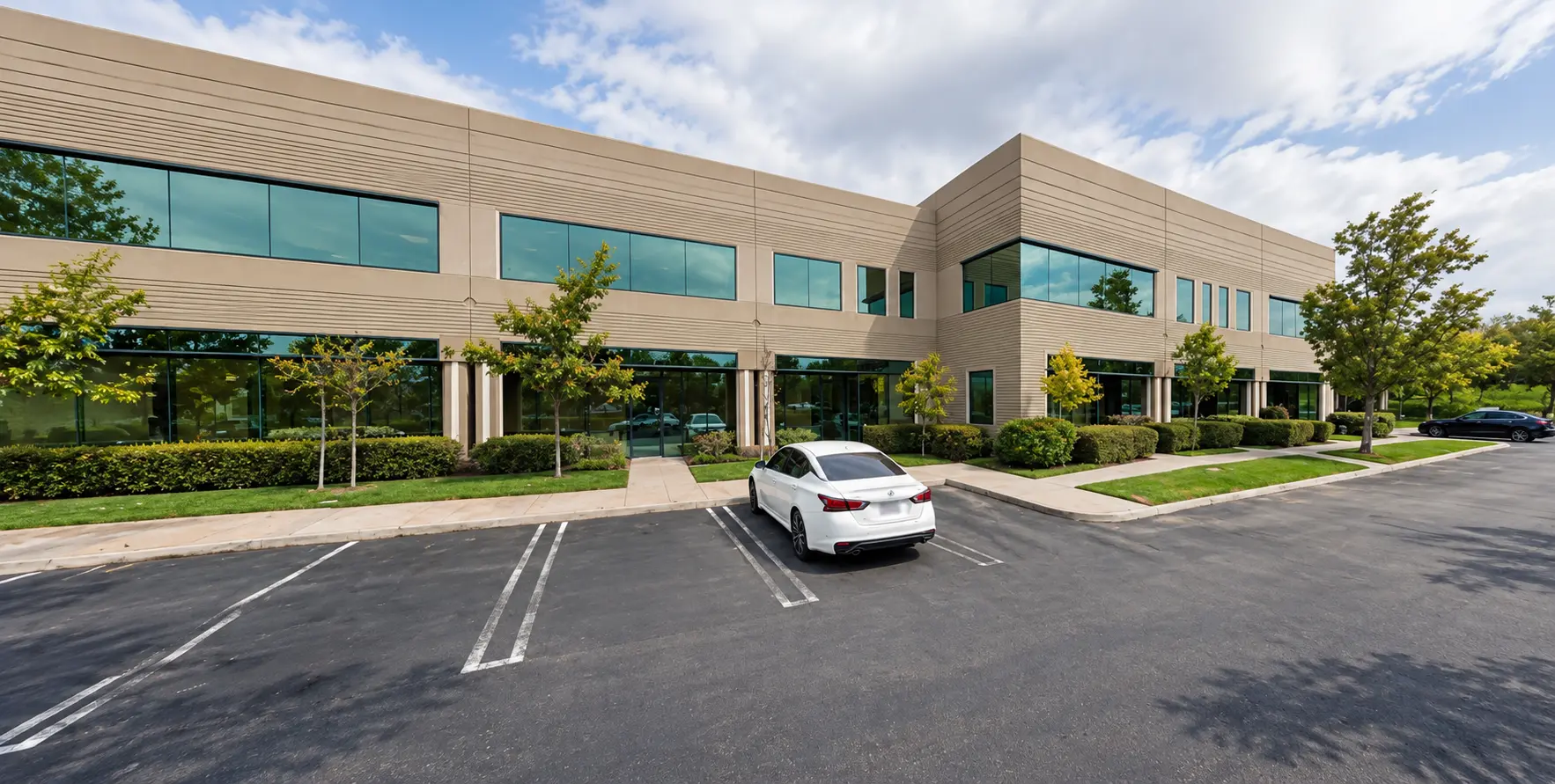USB Copier and Nexcopy office building at 13 Orchard Road in Lake Forest, California