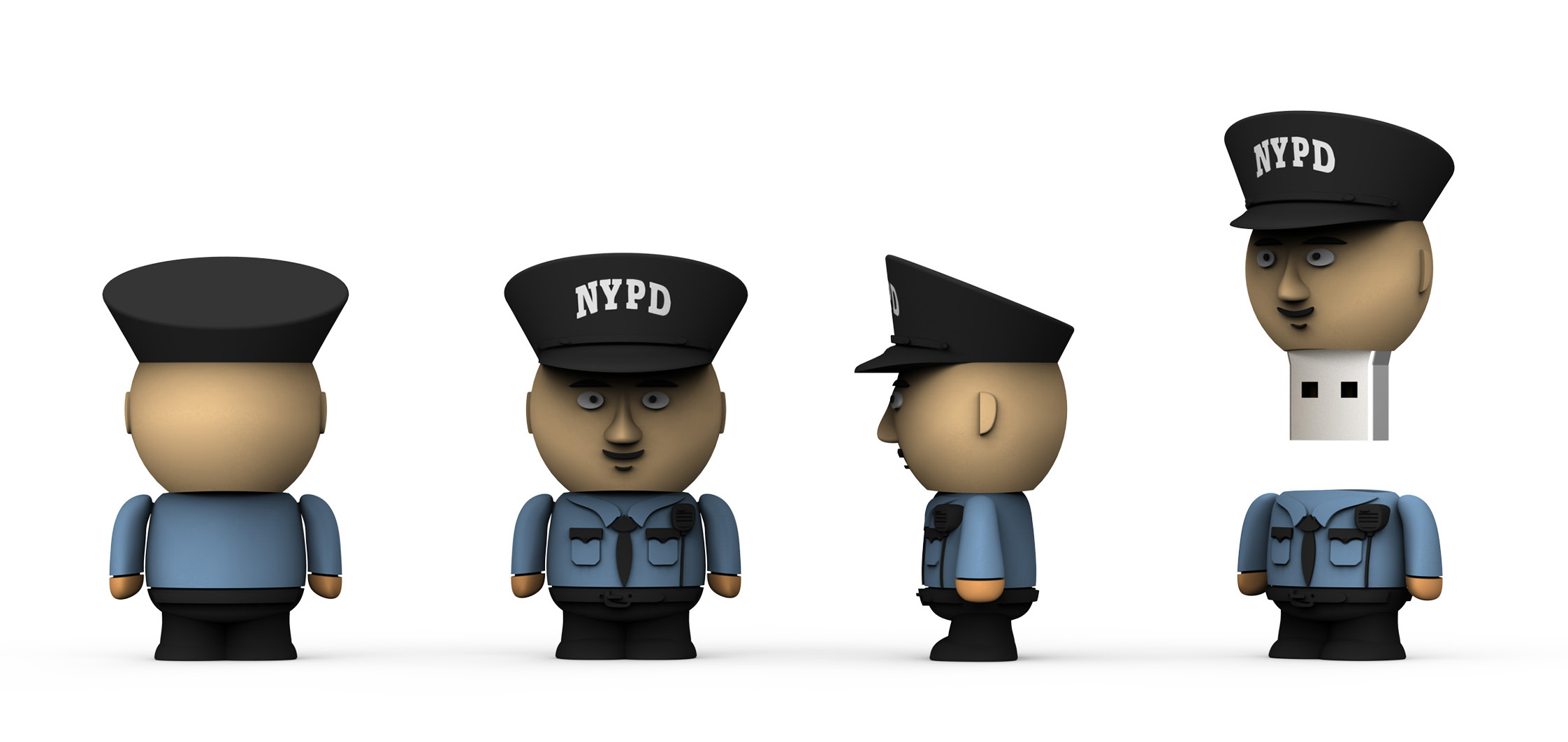 USB People, Police Officer